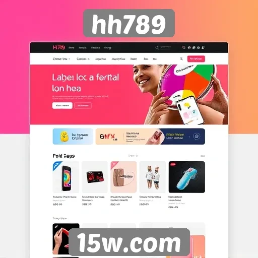 Novo design do site hh789 melhora a experiência do usuário